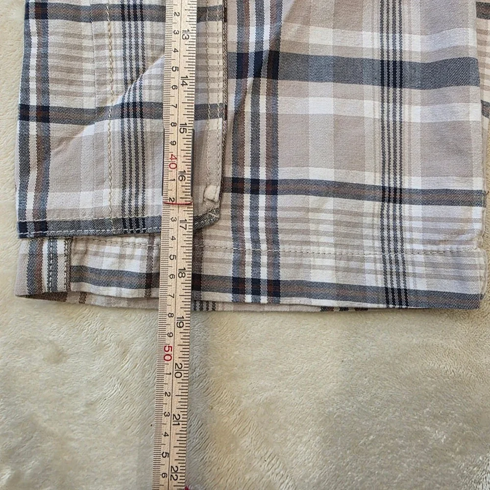 U.S. Polo Assn. Boys Plaid Cargo Shorts Size 12 NWT - Picture 6 of 9